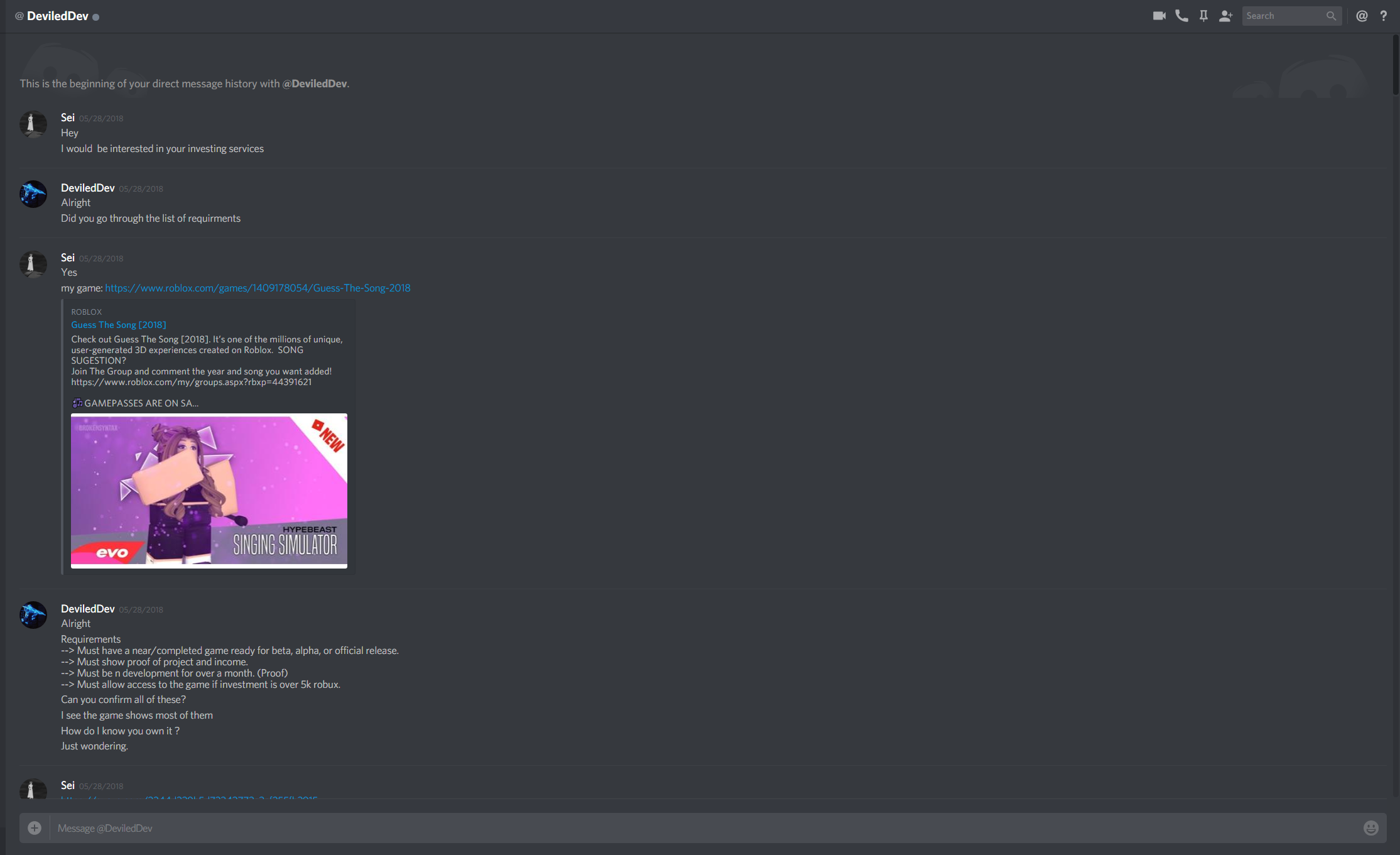 Evidence 1