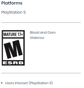 Demon's Souls PS5 ESRB Rating Surfaces, Describes Violent Encounters ...