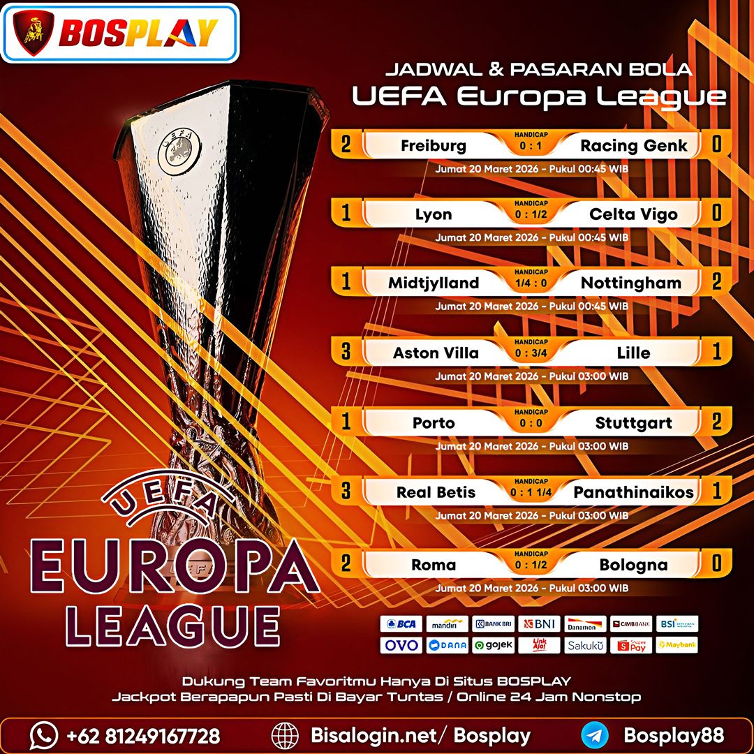 BANDAR BOLA ONLINE DAN JUDI BOLA TERKEMUKA DI INDONESIA