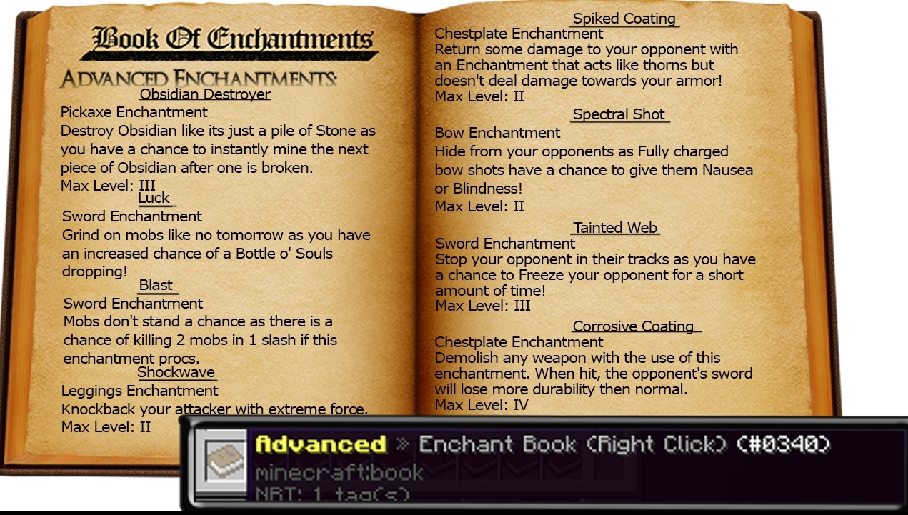 Psycho Enchantments  Minecraft Market