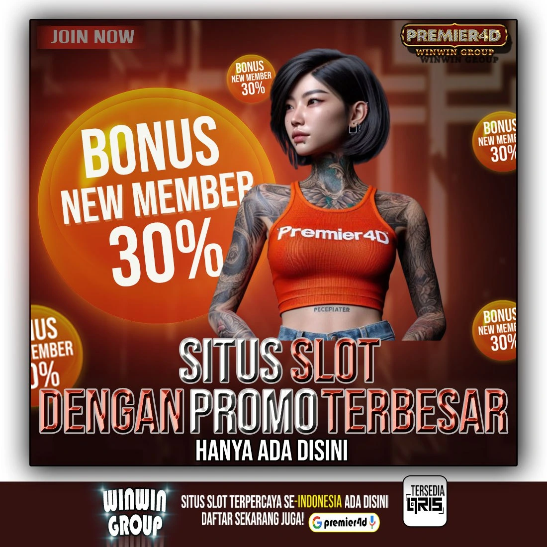 Premier4D: Mesin Slot Gacor Tanpa Ampun, Auto Maxwin!