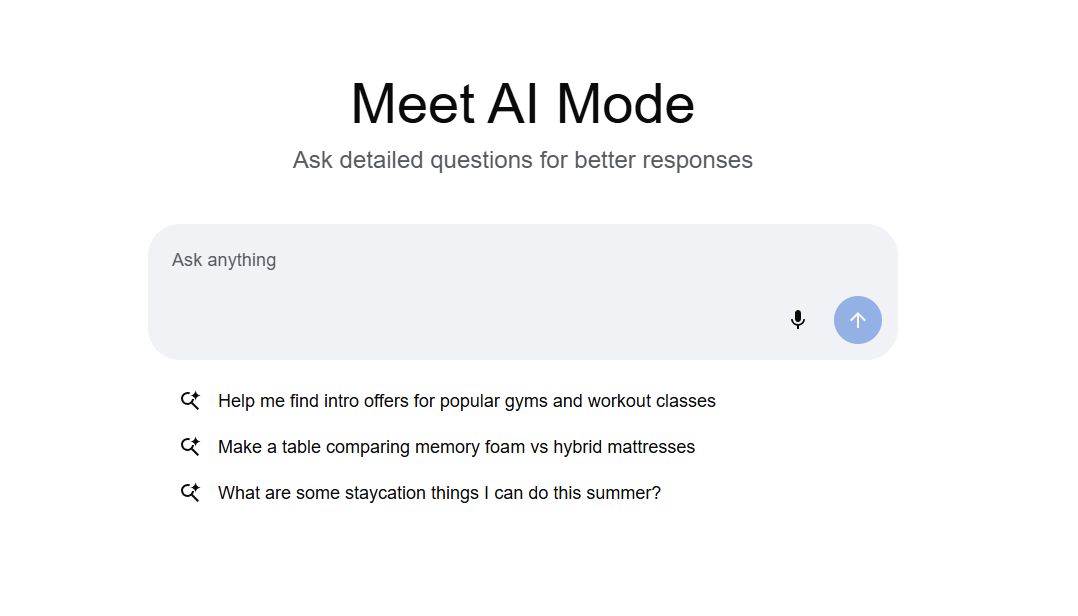 google ai mode
