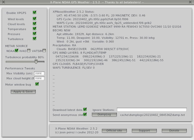 WHICH WEATHER PLUGIN IS THE BEST FOR XP11 visual data 8
