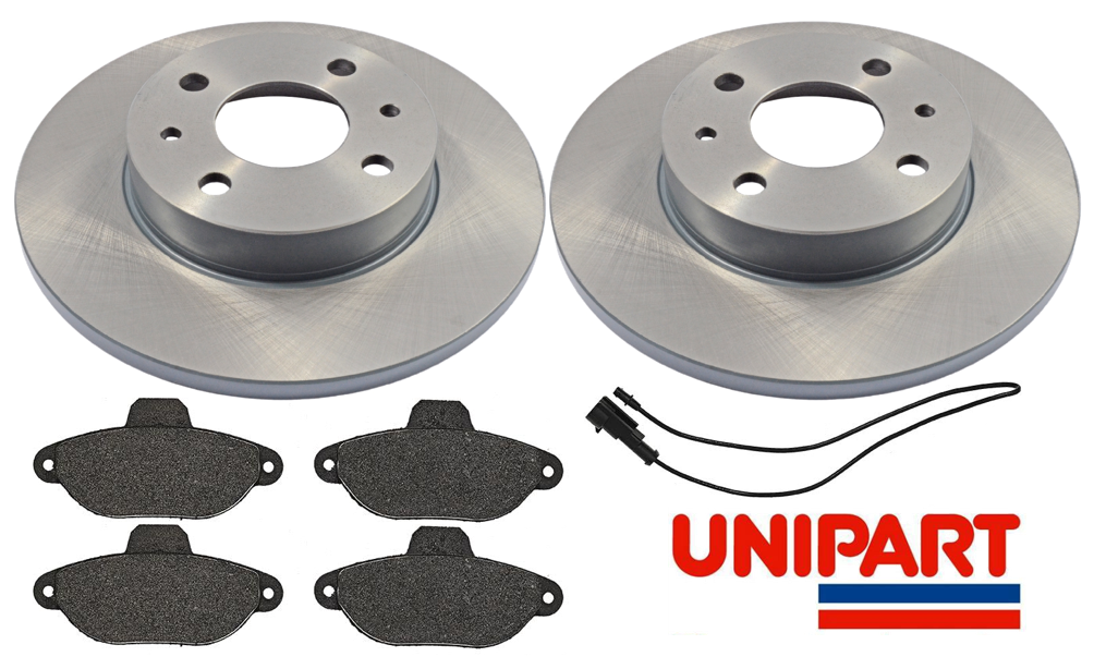 For Fiat 500 1.2 20082015 (312) Front 240mm Brake Discs and Pads Set