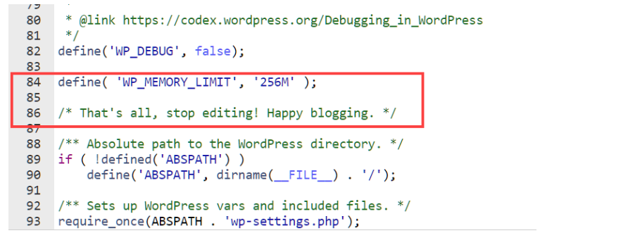 Wp Memory limit htaccess. Wp-config.php пример файла. Wp config php WORDPRESS образец. Debug=false.