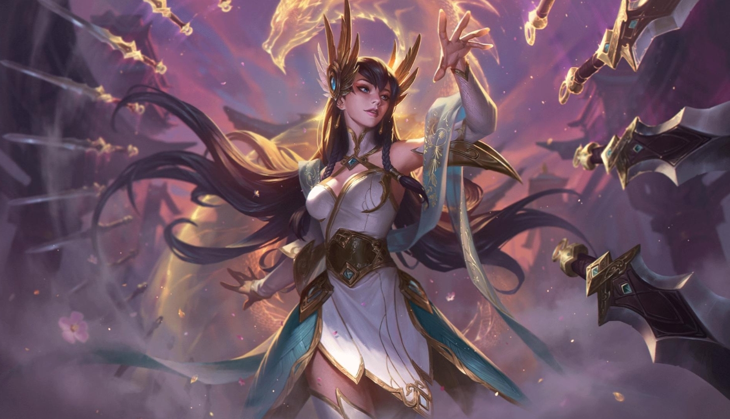 Irelia espada de los dioses Irelia espada de los dioses