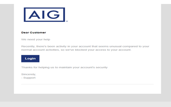 ✓ AIG USA ✓ { LETTER } ⭐ Clean inbox Letter 2025 ❤️