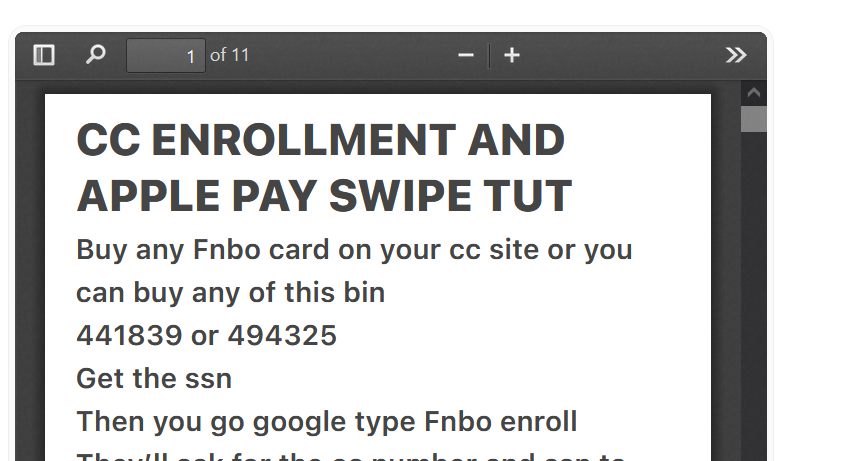 CC ENROLLMENT AND APPLE PAY SWIPE TUT BY2026📕Fresh-Method✔️-High-Quality-PDF-✔️Latest-