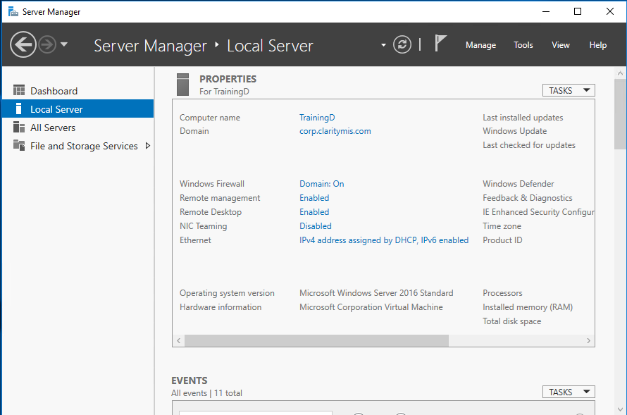 Local Server