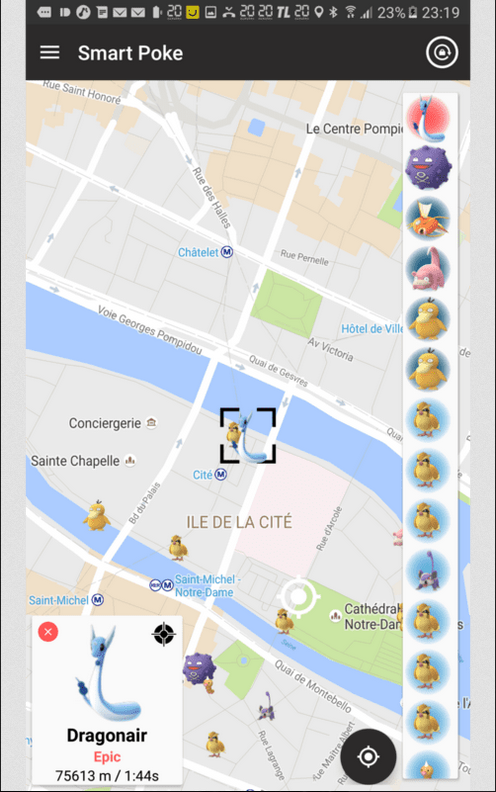 pokemon go live map on pc