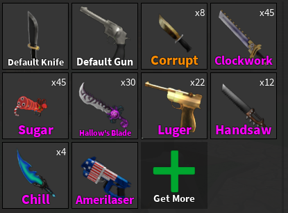 This is a list of values for all tradable mm2 items. 