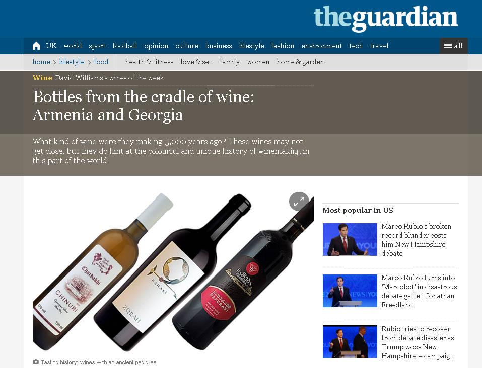 Hvino News Georgian Wine News Georgian And Armenian Wines Together