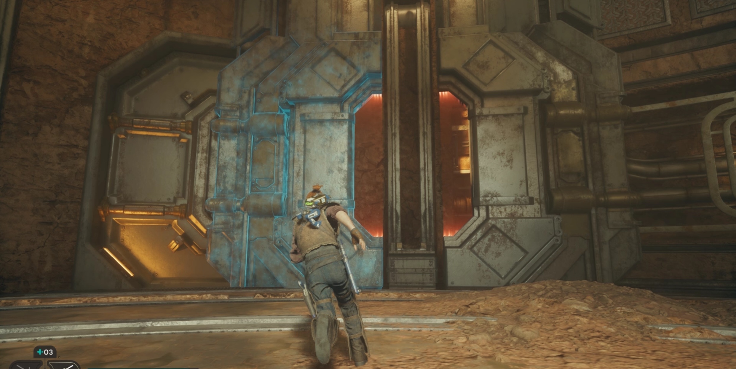 moving door puzzle on Jedha in Star Wars Jedi: Survivor