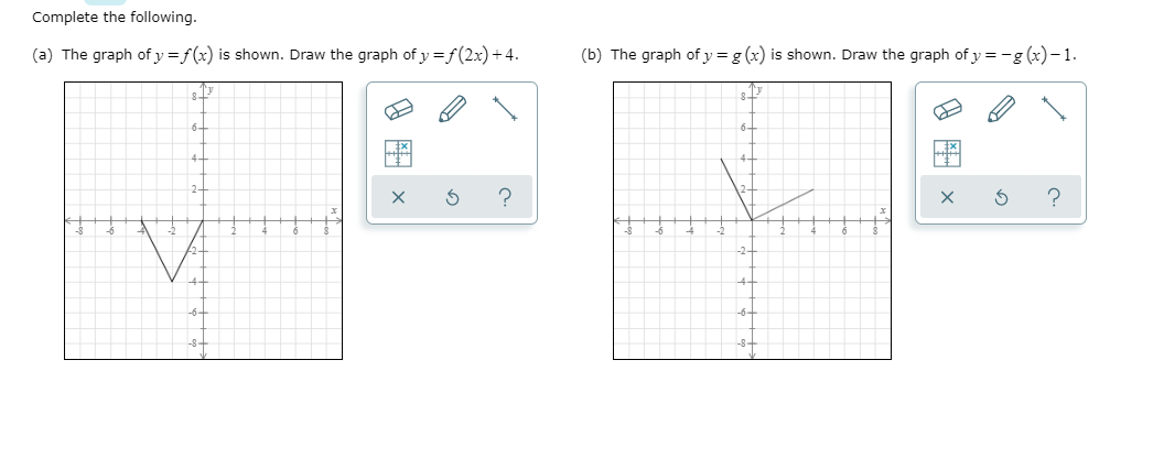 Solved Complete The Following A The Graph Of Y F X Is Chegg Com