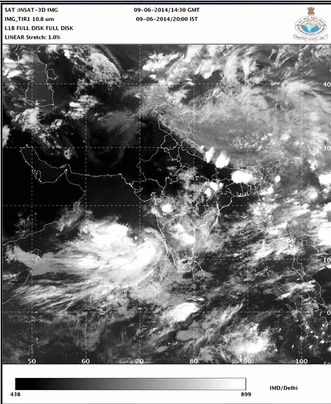 Development of cyclone nanauk in Arabian sea and reason for delayed monsoon in India