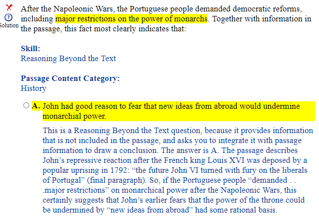 SPOILER AAMC FL 1 CARS PASSAGE 3 QUESTION 17 r Mcat