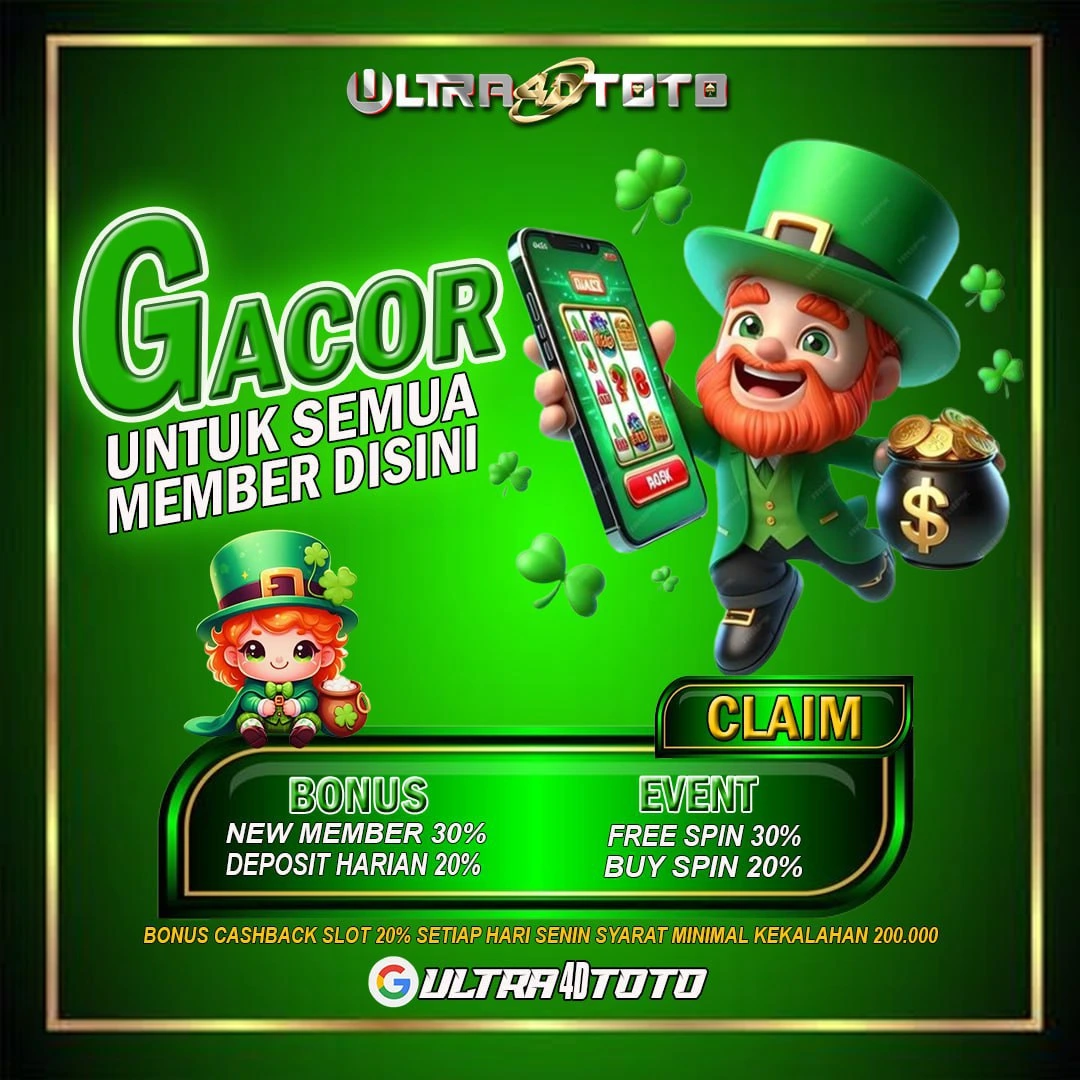ULTRA4DTOTO Link Situs Slot Gacor Malam ini Terbaru
