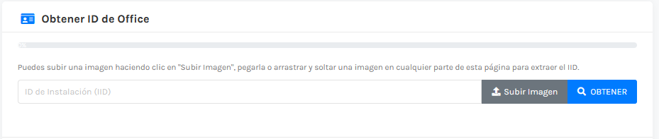 Código de validación