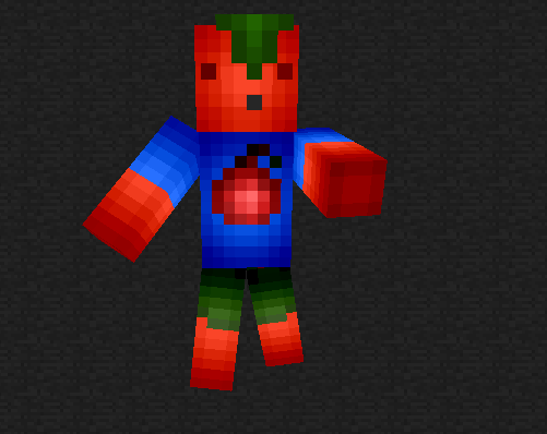 Minecraft apple skin