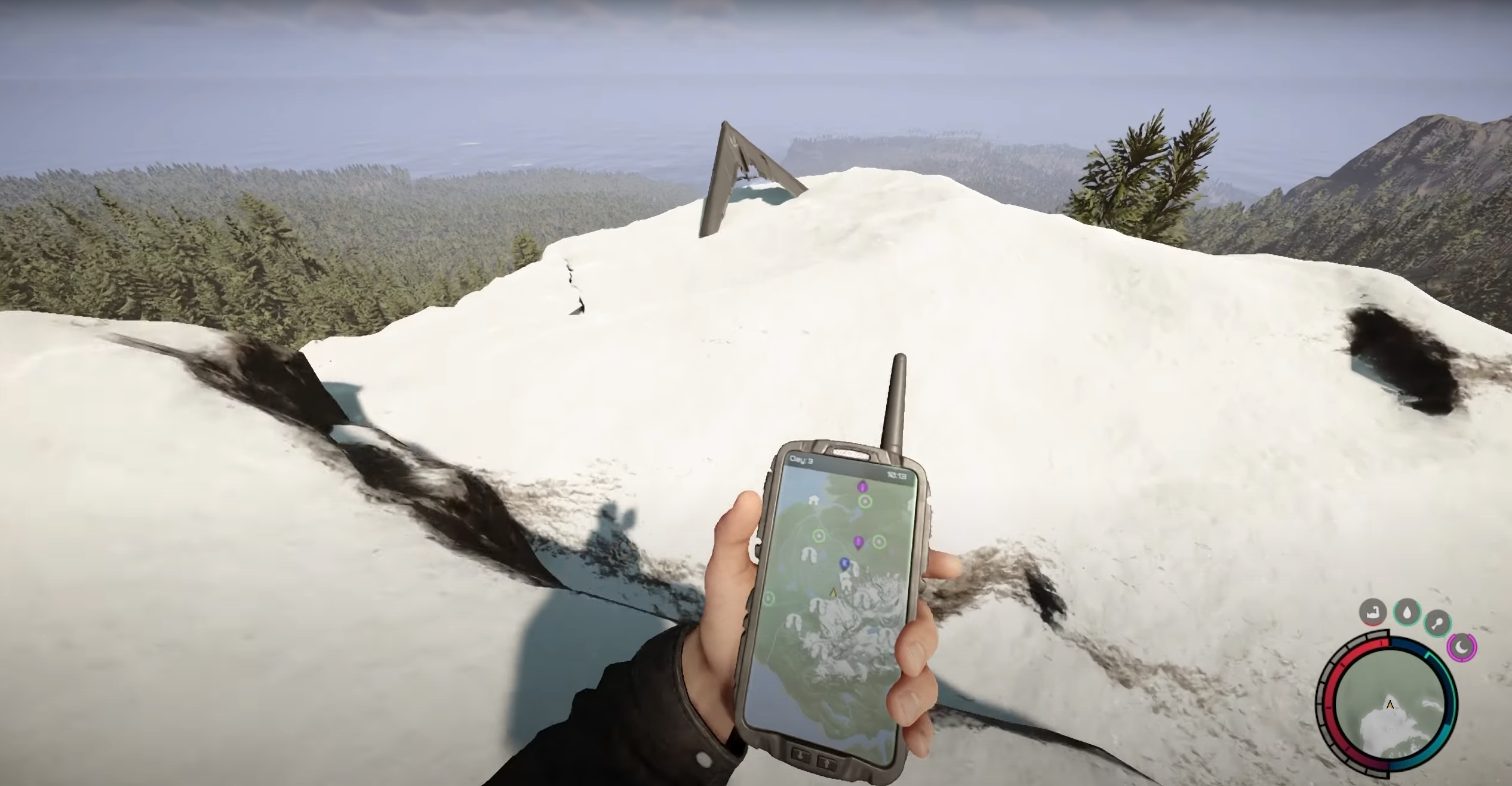 Sons of the Forest Hang Glider locations, how to use Hang Glider