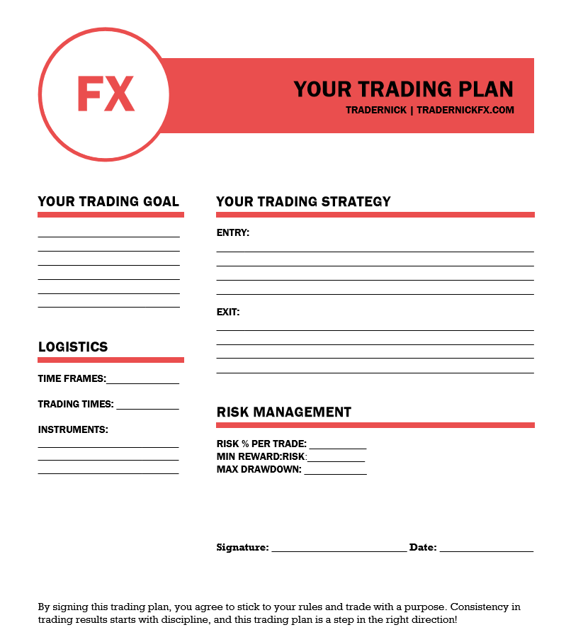 Forex trading plan template pdf nfl 2022 betting odds