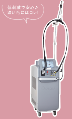 レジーナクリニックの脱毛機画像 レジーナクリニックの脱毛機画像