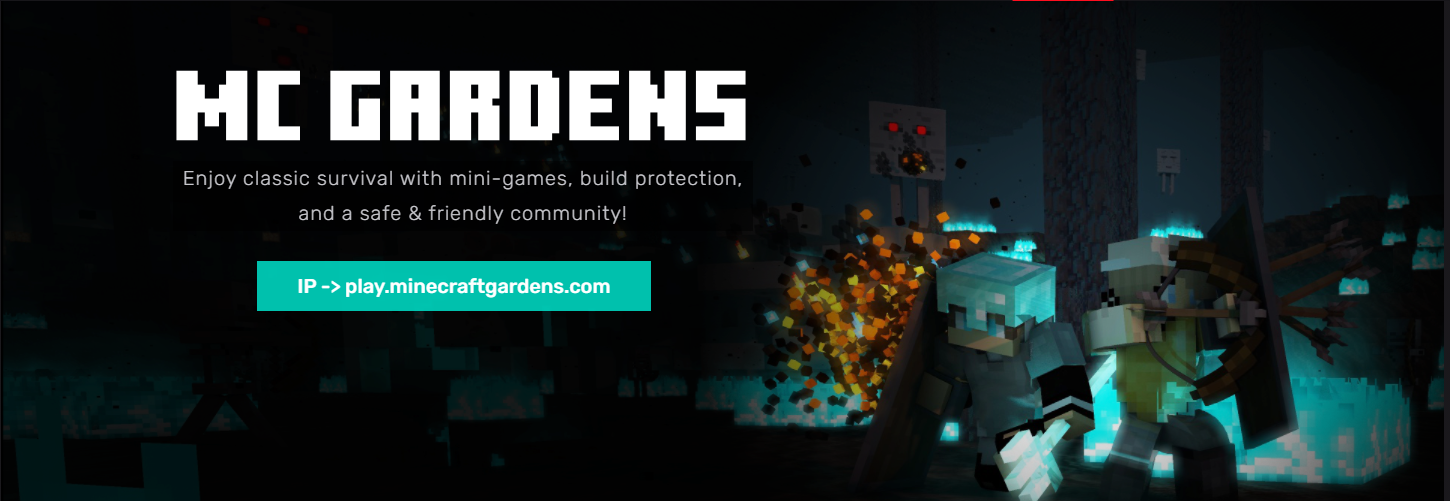 Minecraft Gardens Minecraft Server