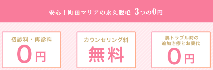 町田マリアクリニックの追加料金に関する画像 町田マリアクリニックの追加料金に関する画像