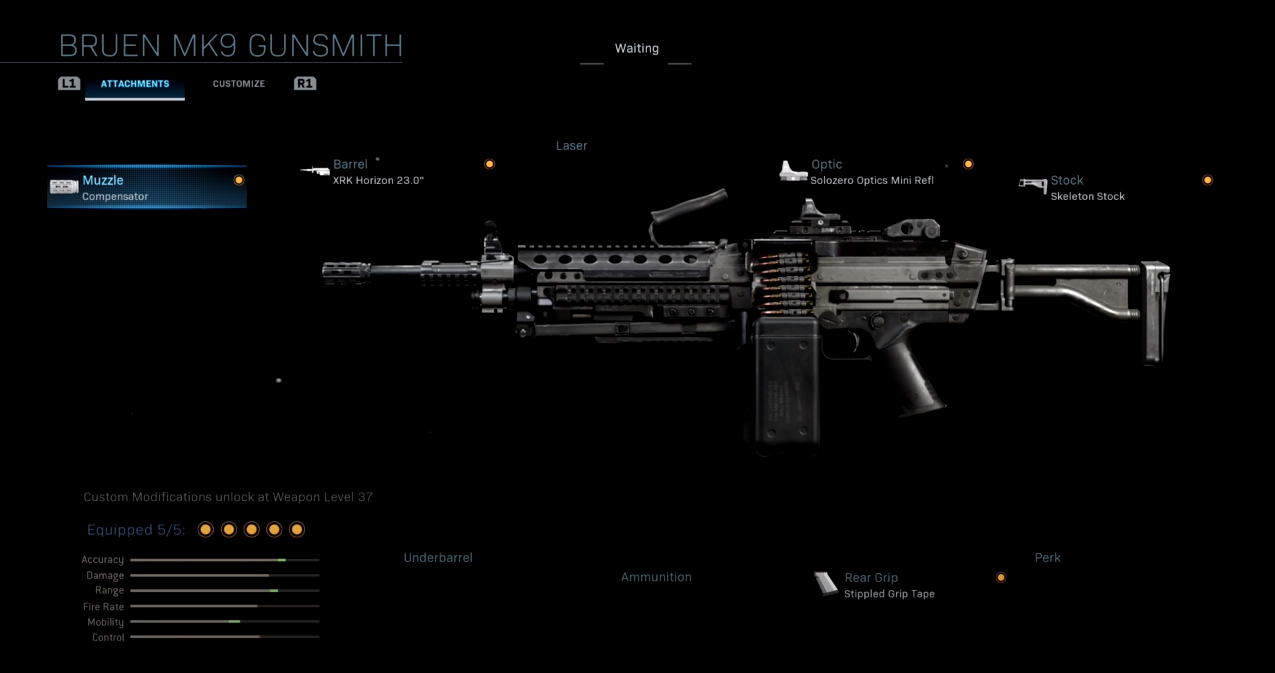 bruen warzone loadout