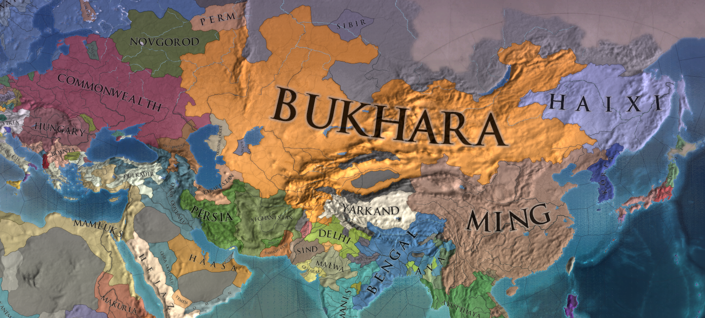 Bukhara Blob and Collapsed Ottomans in my Current Game : r/eu4