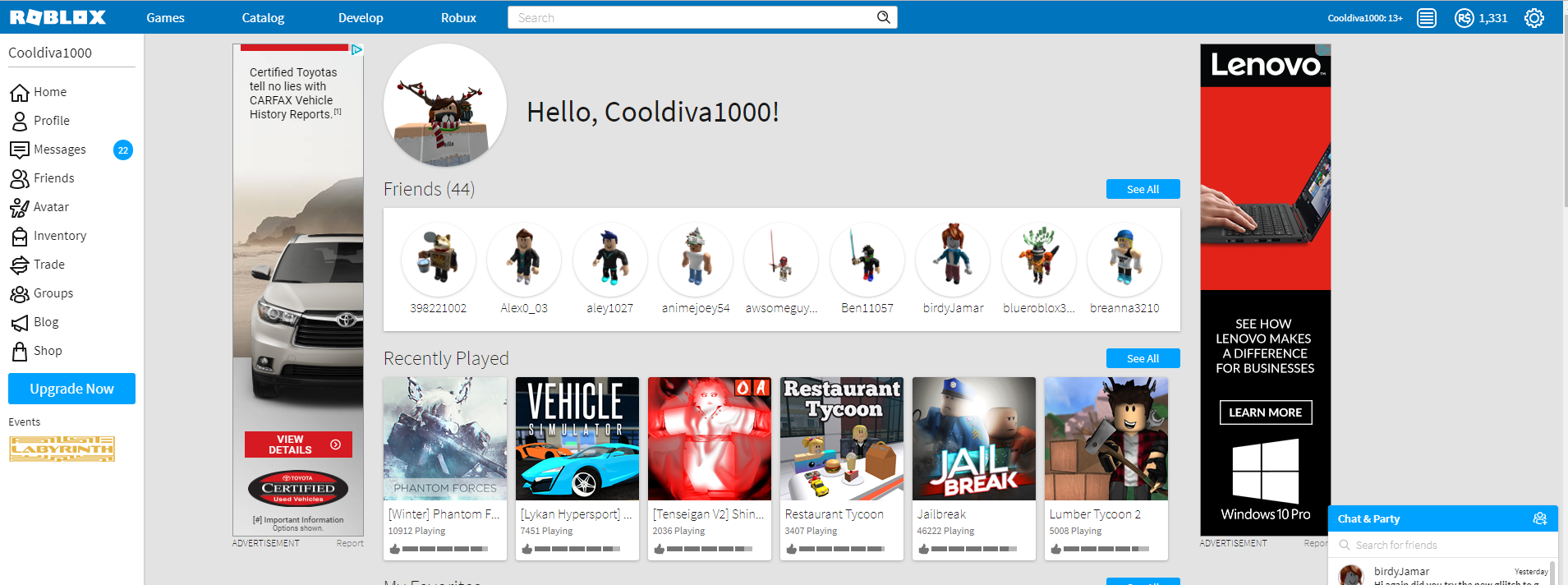 Selling High End 2009 2009 Roblox Female Account Playerup Accounts Marketplace Player 2 Player Secure Platform - playing roblox 2009
