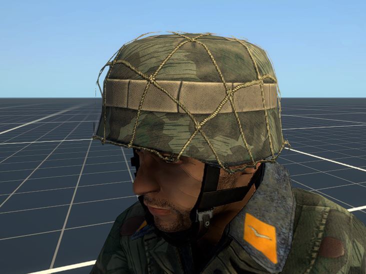Fallschirmjäger  (Camo NET) Helmet