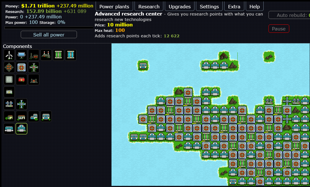 reactor idle optimal layout island reactor idle optimal layout island