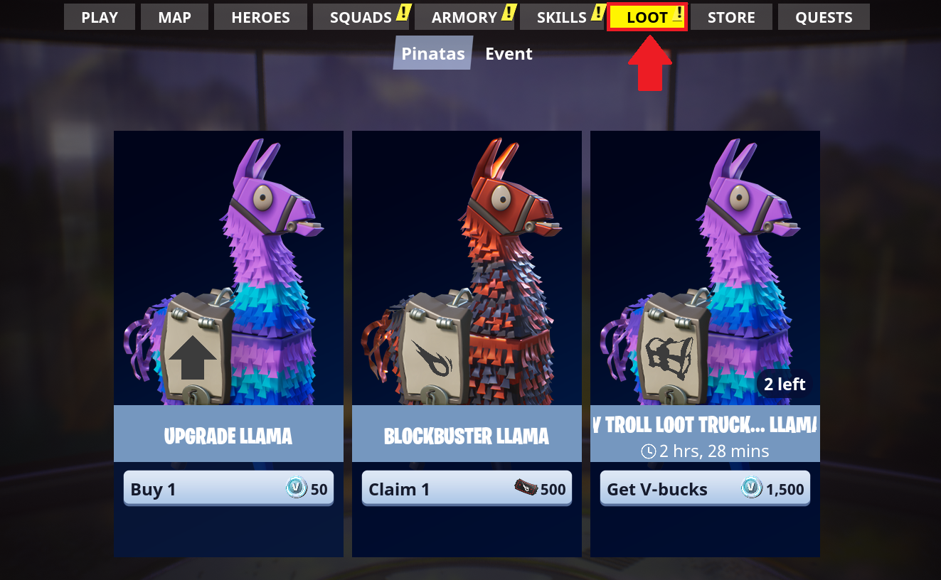 v bucks printable loot Forums  immediate  llamas