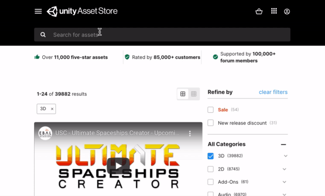【2024年版】Unityアセットストアで無料・有料アセットを購入する方法_2