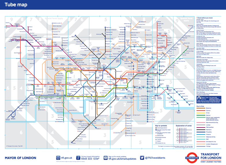 ロンドンの地下鉄ガイド –