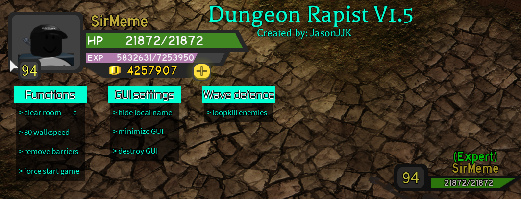 Dungeon Rapist Recode Dungeon Quest V2 1
