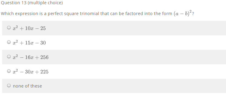 solved-question-13-multiple-choice-which-expression-is-a-chegg