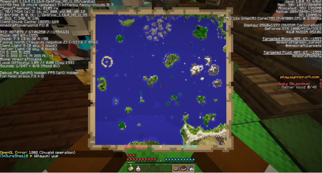 Grians Trusty Ocean Map | Wynncraft Forums