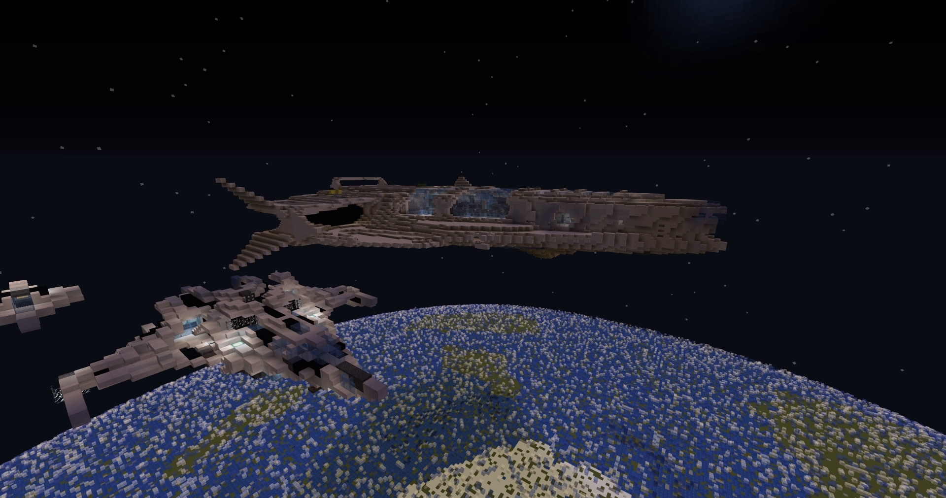 minecraft starship map
