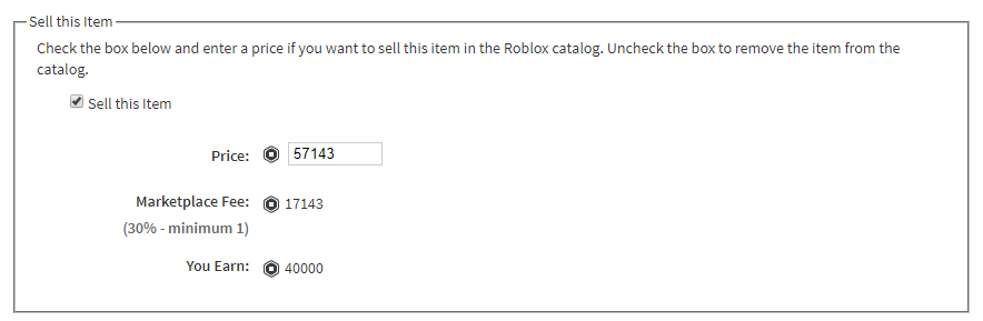 Exactly 57 143 Robux Before Tax For A Decent Price