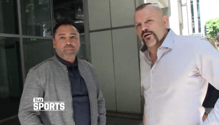 Oscar De La Hoya Starting Mma Biz Targetting Chuck Liddell