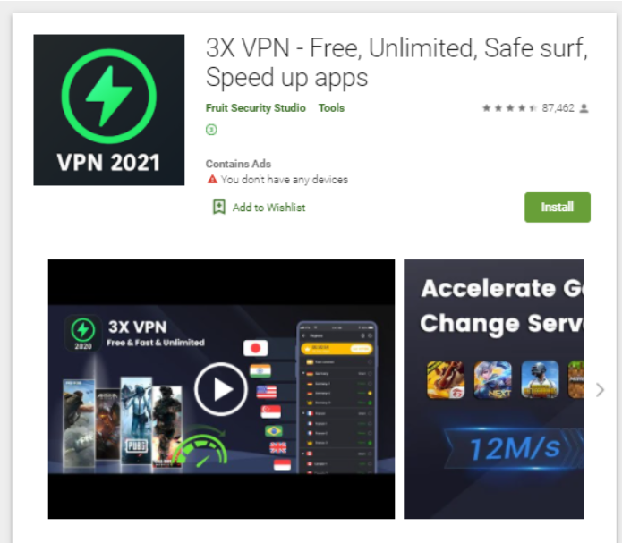 [CPI app] WW | 3X VPN Direct+Preland