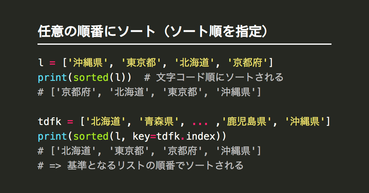 Python Pandasで任意の順番にソート ソート順を指定 Note Nkmk Me