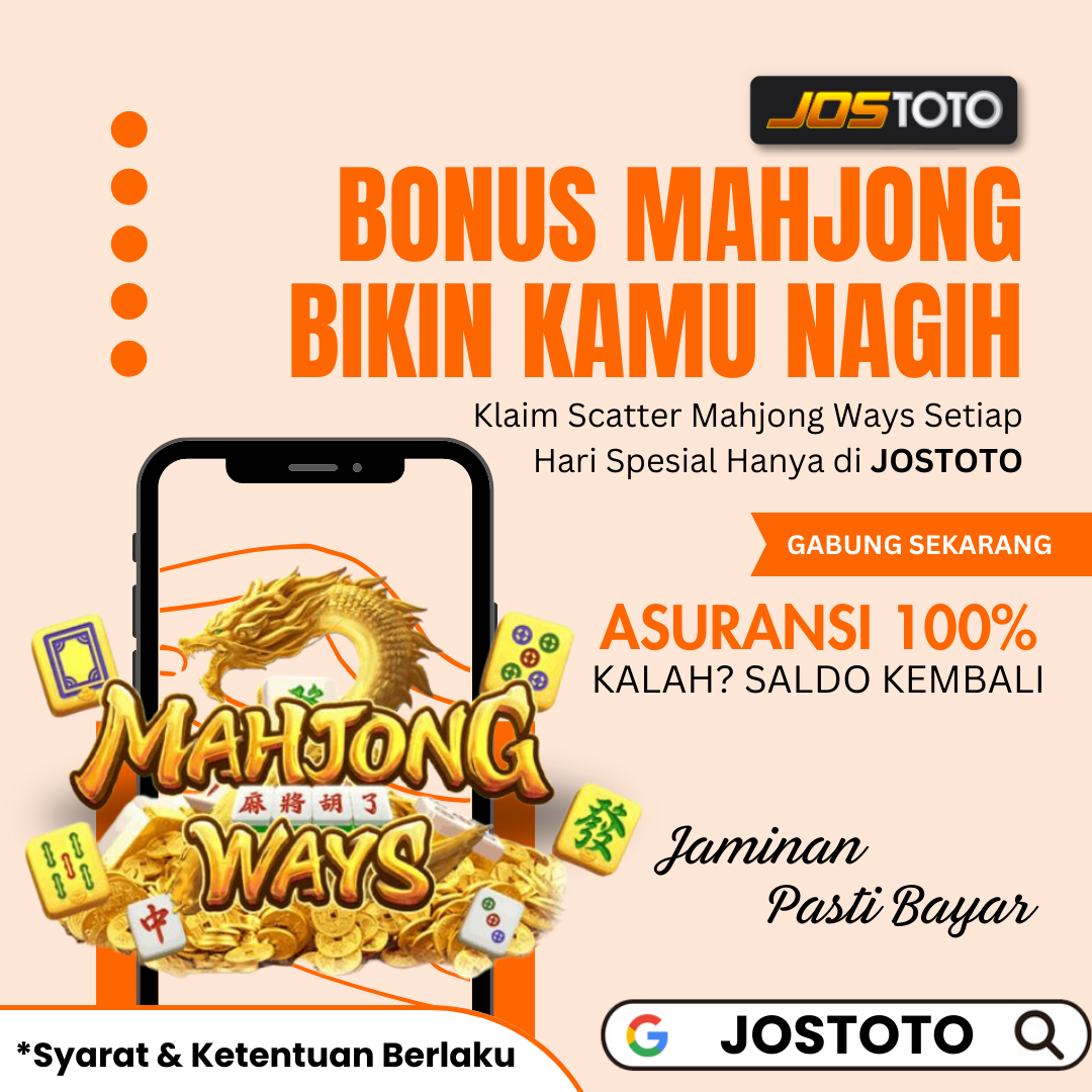 JOSTOTO Website Resmi Slot Online Mudah Maxwin Dijamin Aman