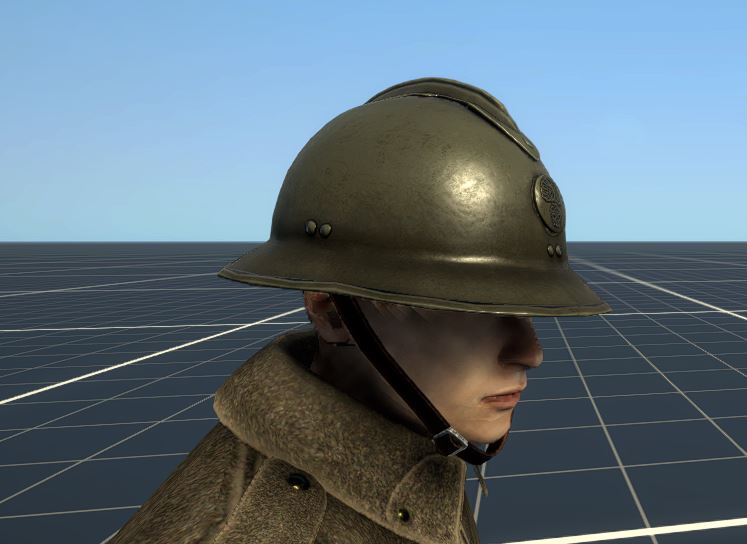 Adrian Mle. 1926 (2) Helmet