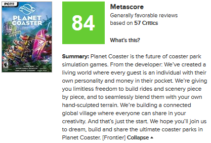 Planet Coaster OT A New Era of Theme Park Games ResetEra