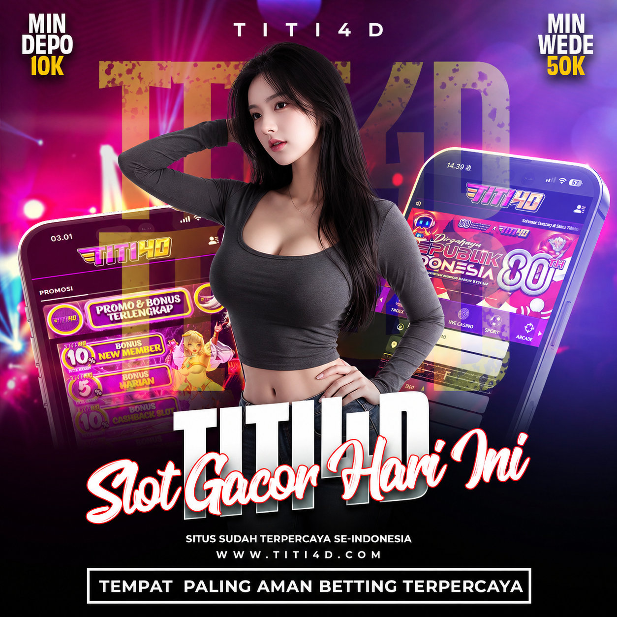 Situs Slot88 TITI4D 🐔 Link Nomor 1 Agen Toto Slot Gacor Dengan Performa & Stabilitas Paling Tinggi Hari Ini