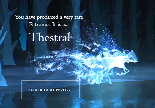 POTTERMORE QUIZ  Wand & Patronus 