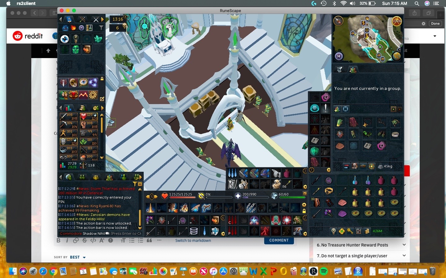 PvM unplayable on Mac OS : r/runescape